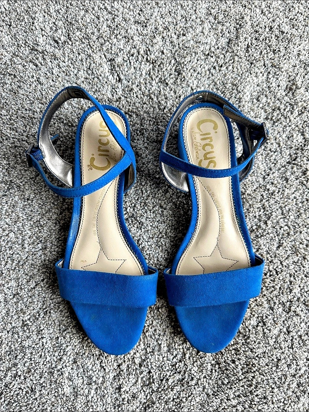 Circus by Sam Edelman Blue Strappy Heels